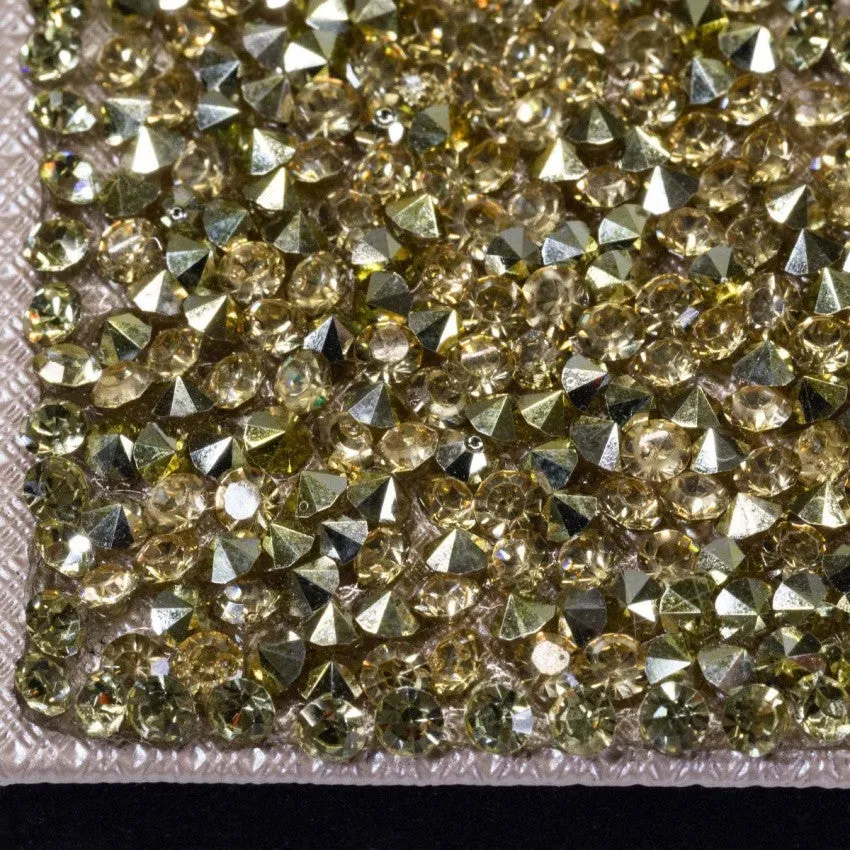 Luminous Rhinestone Frame Champagne