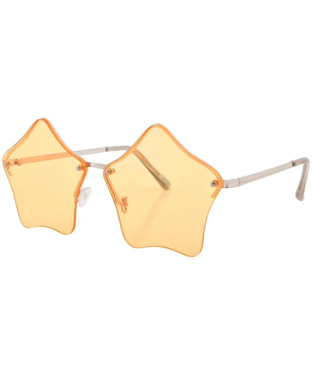 LUMINOUS Rimless Star-Shaped Glasses
