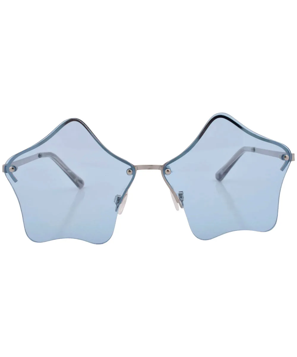 LUMINOUS Rimless Star-Shaped Glasses