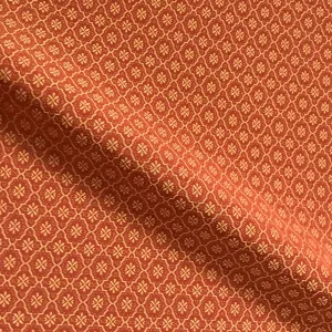 Luminous Scarlet Woven Upholstery Fabric - 54"
