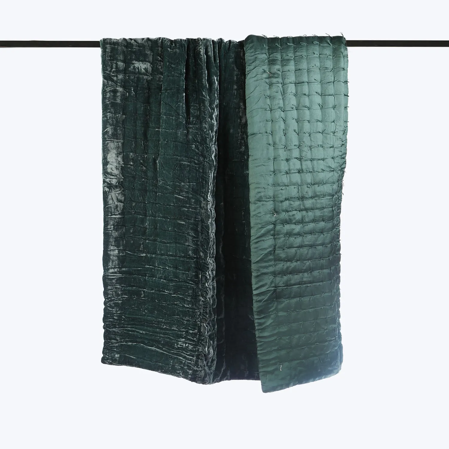 Luminous Velvet Quilt
