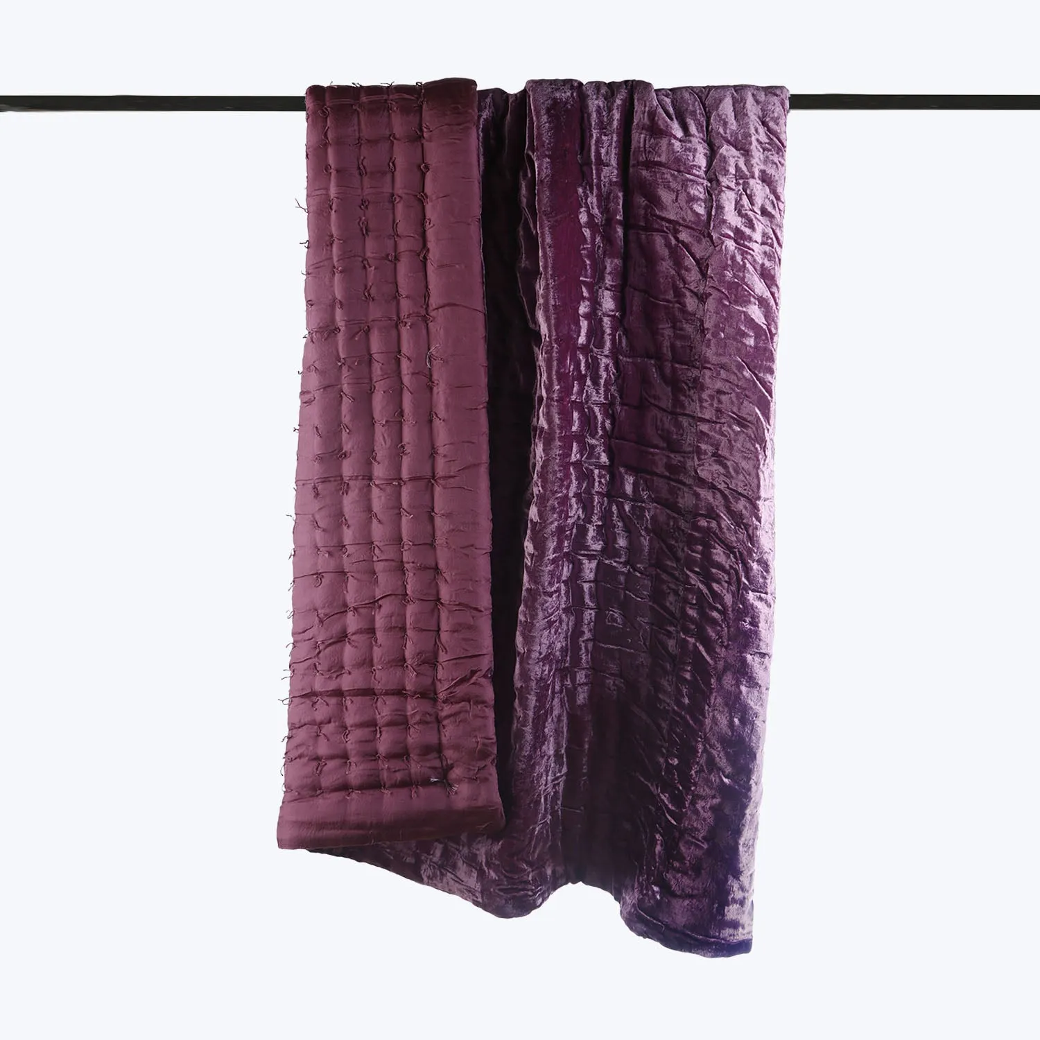 Luminous Velvet Quilt