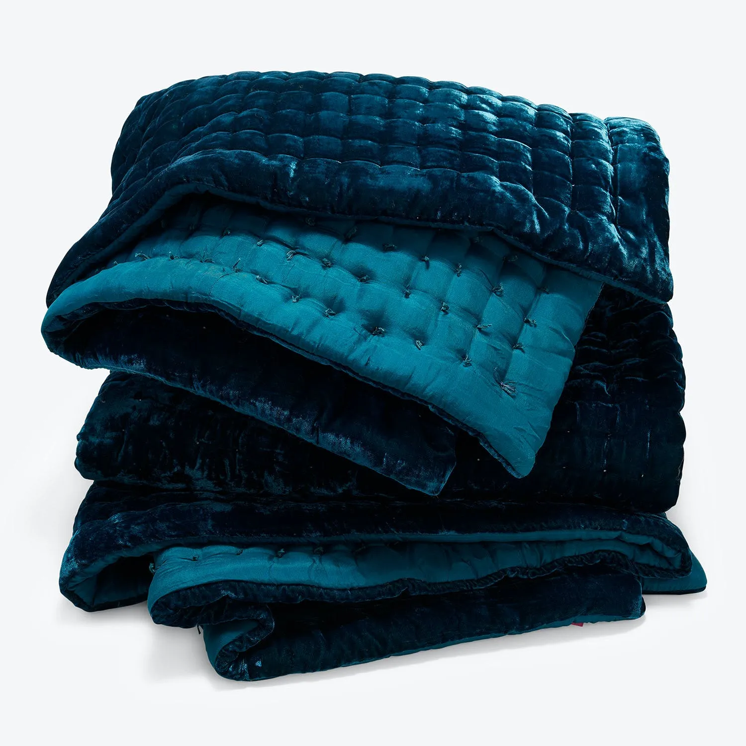 Luminous Velvet Quilt