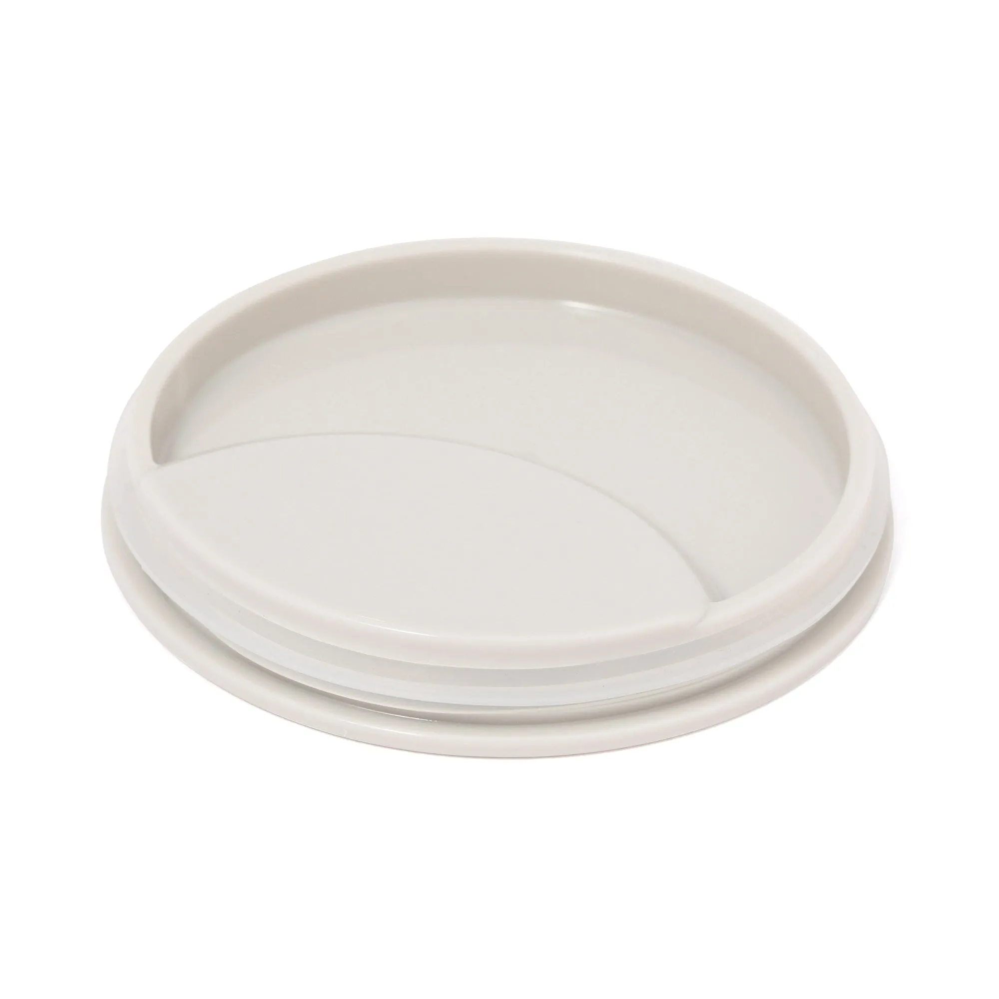 Lunch Box Slim Complete 3 Piece Set White