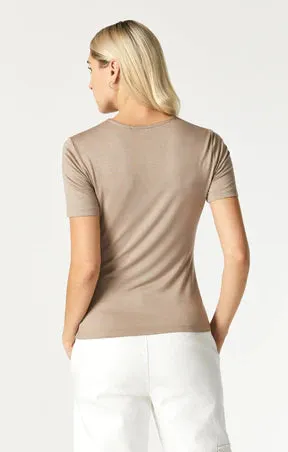 LUXE CREW NECK TEE