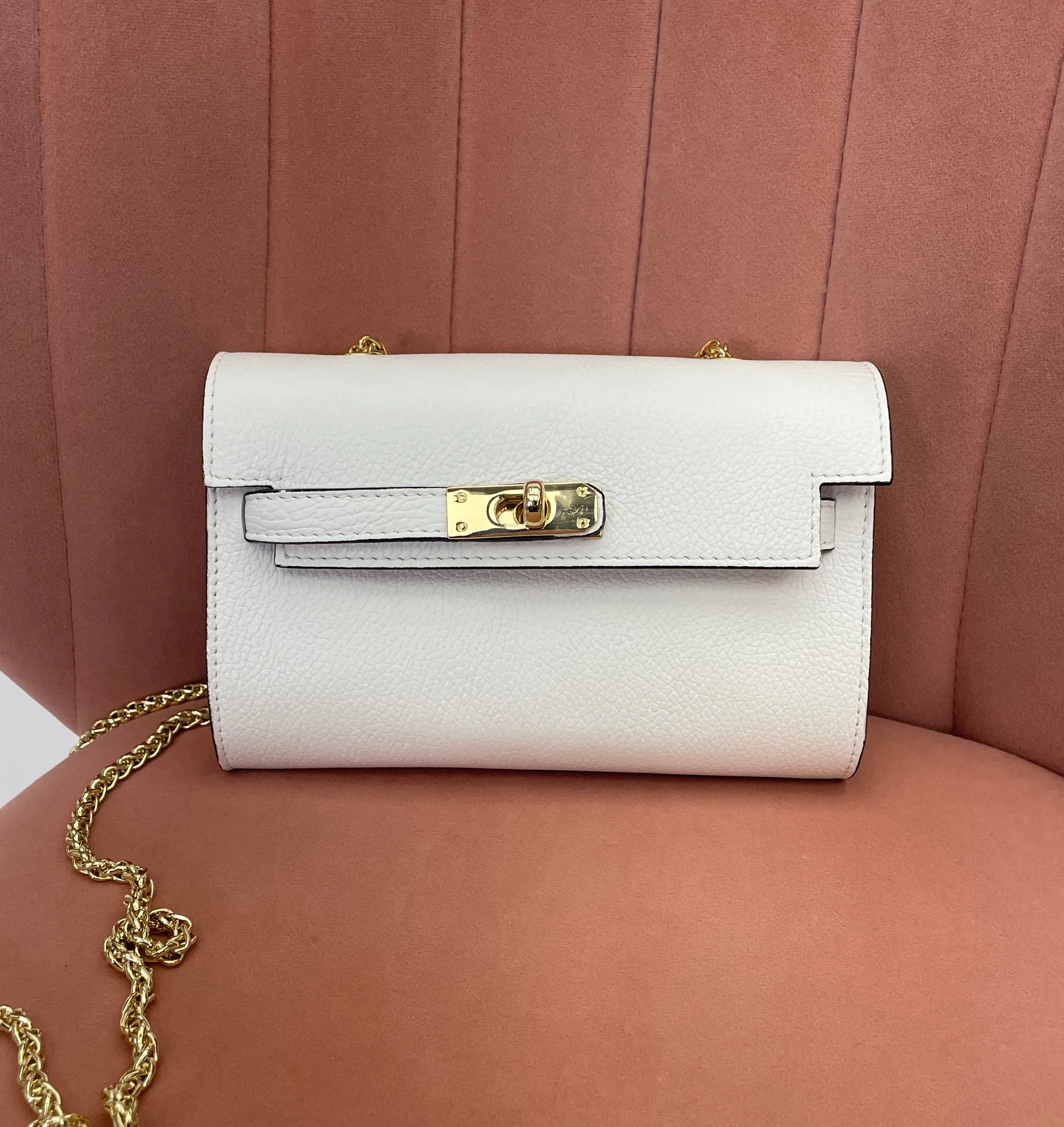 Luxe Crossbody White
