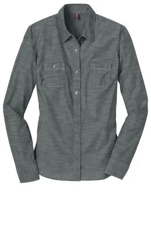 LW380 Port Authority® Ladies Slub Chambray Shirt