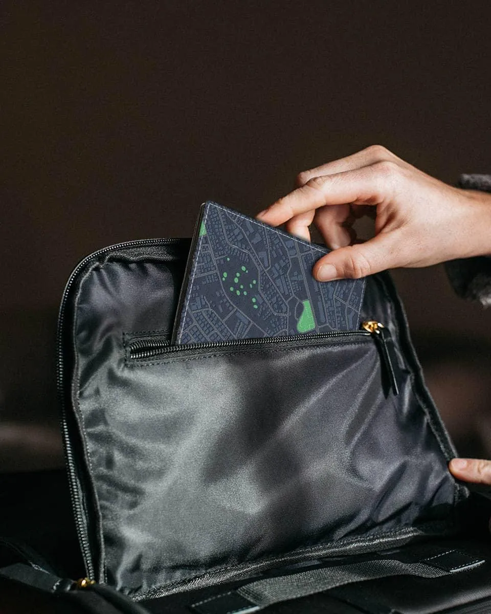 Map direction cool passport cover