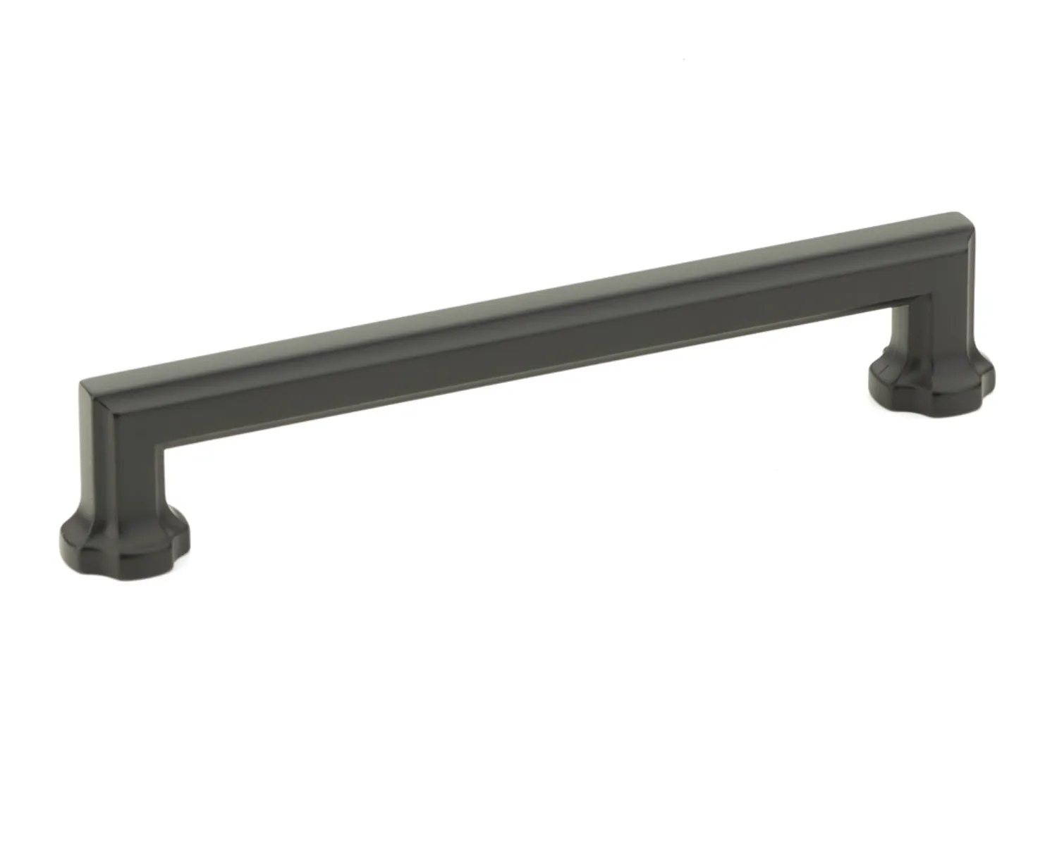 Matte Black "Regal" Cabinet Knobs and Drawer Pulls
