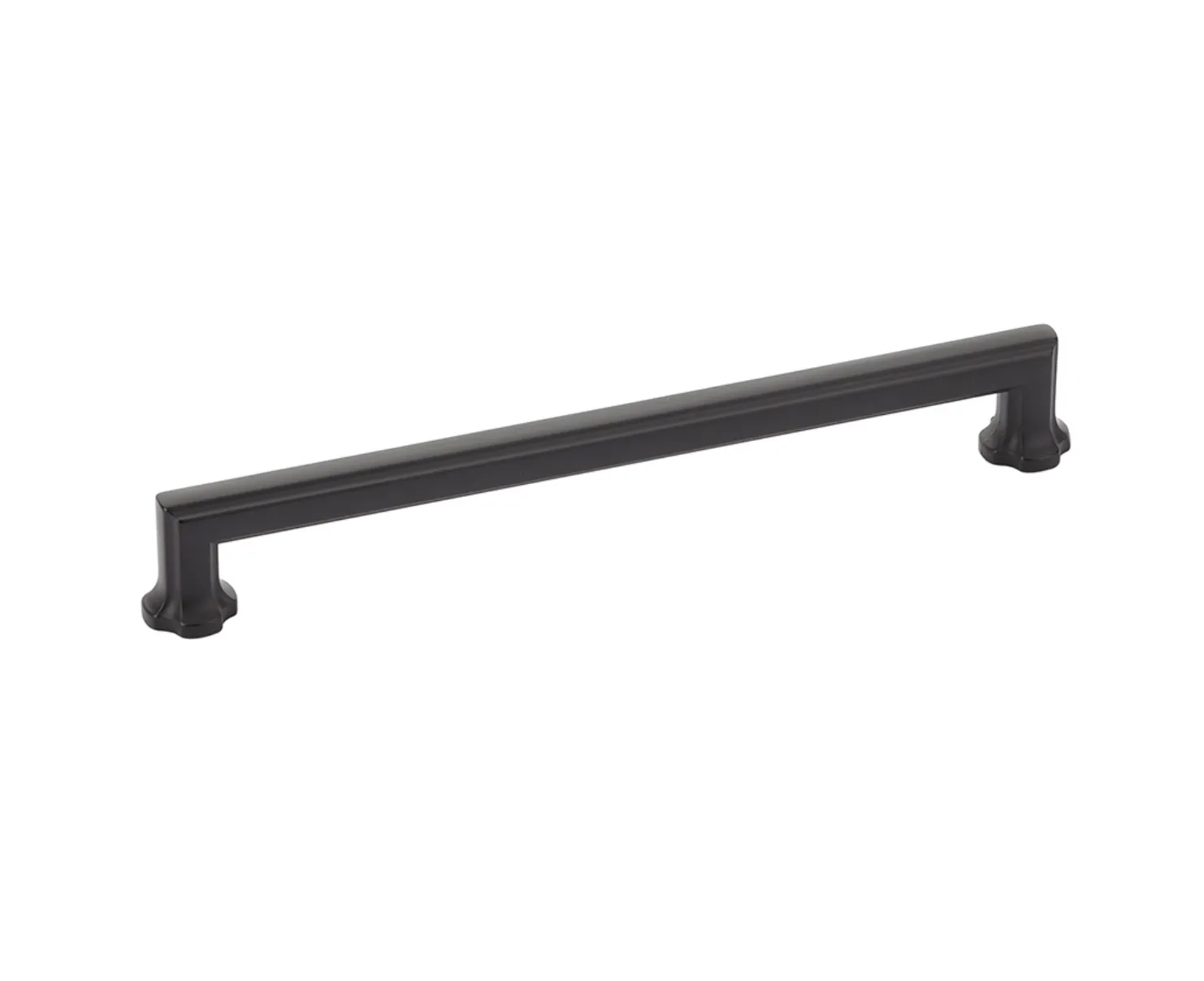 Matte Black "Regal" Cabinet Knobs and Drawer Pulls