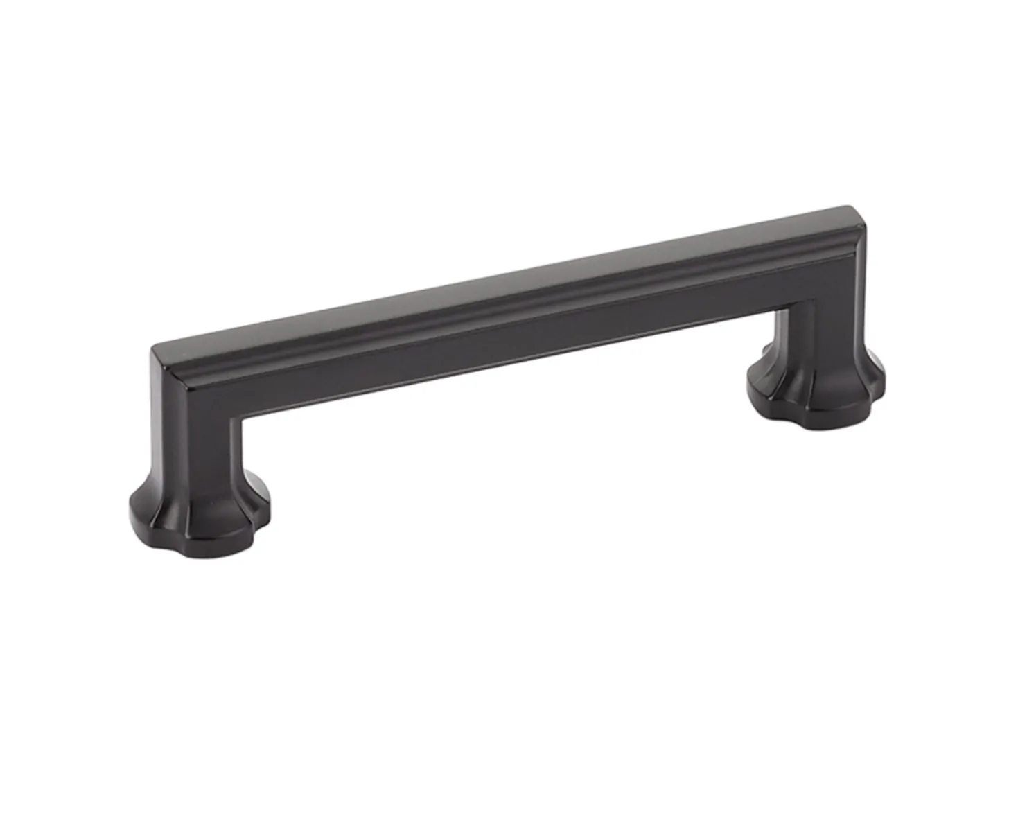Matte Black "Regal" Cabinet Knobs and Drawer Pulls