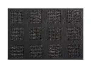 Maxwell & Williams Placemat 45x30cm Black Squares
