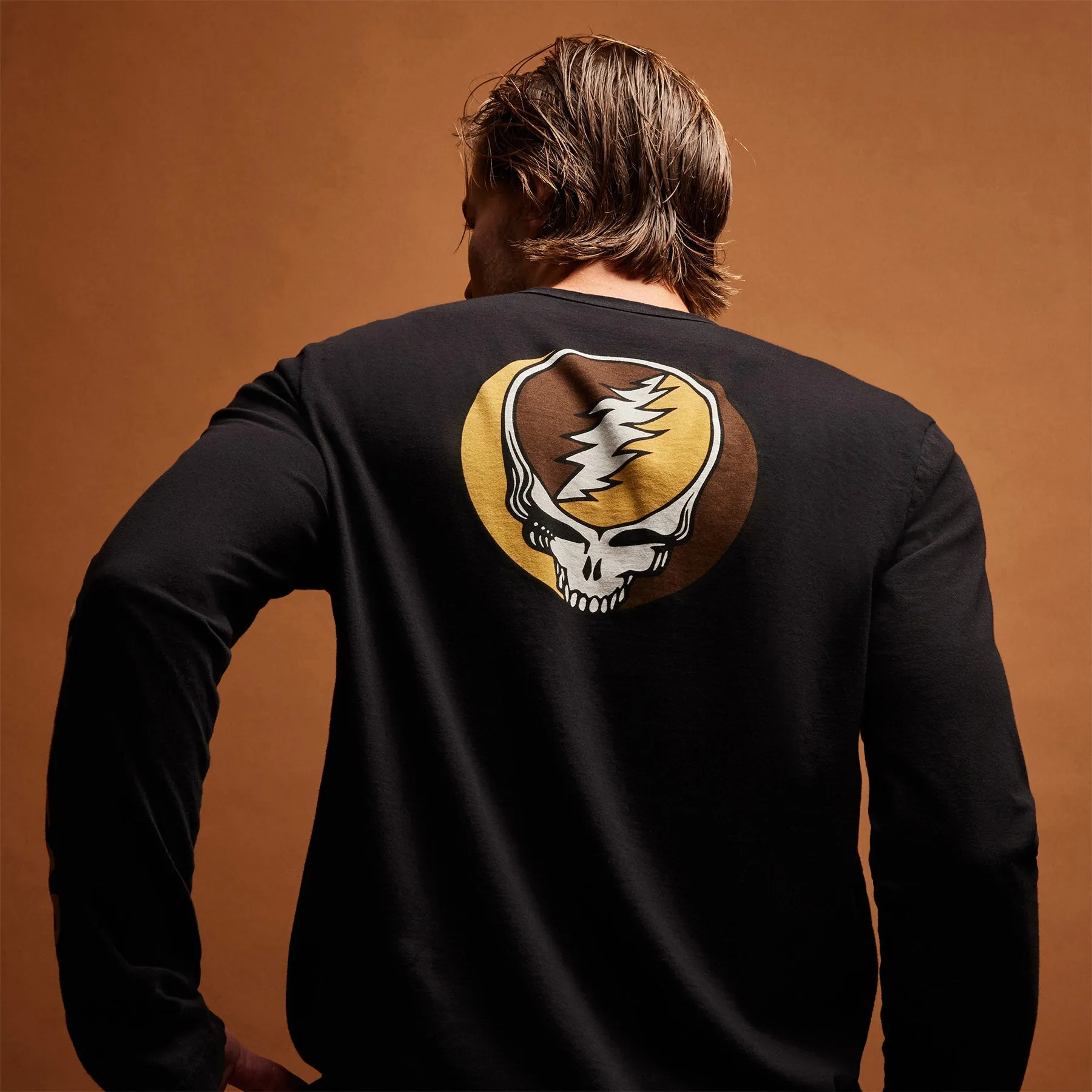 Men's Grateful Dead Long Sleeve Tee Set - Comet/White/Black