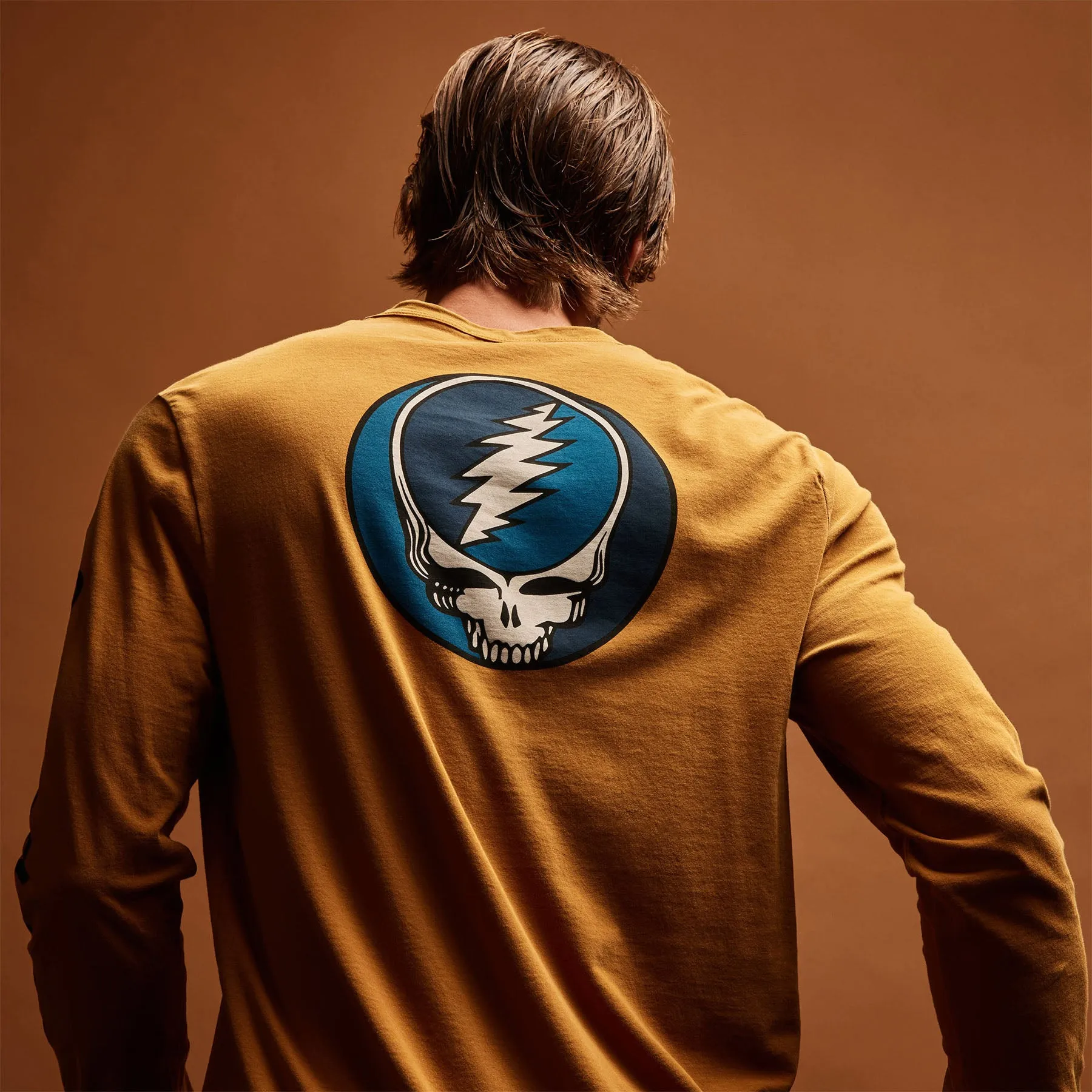 Men's Grateful Dead Long Sleeve Tee Set - Comet/White/Black