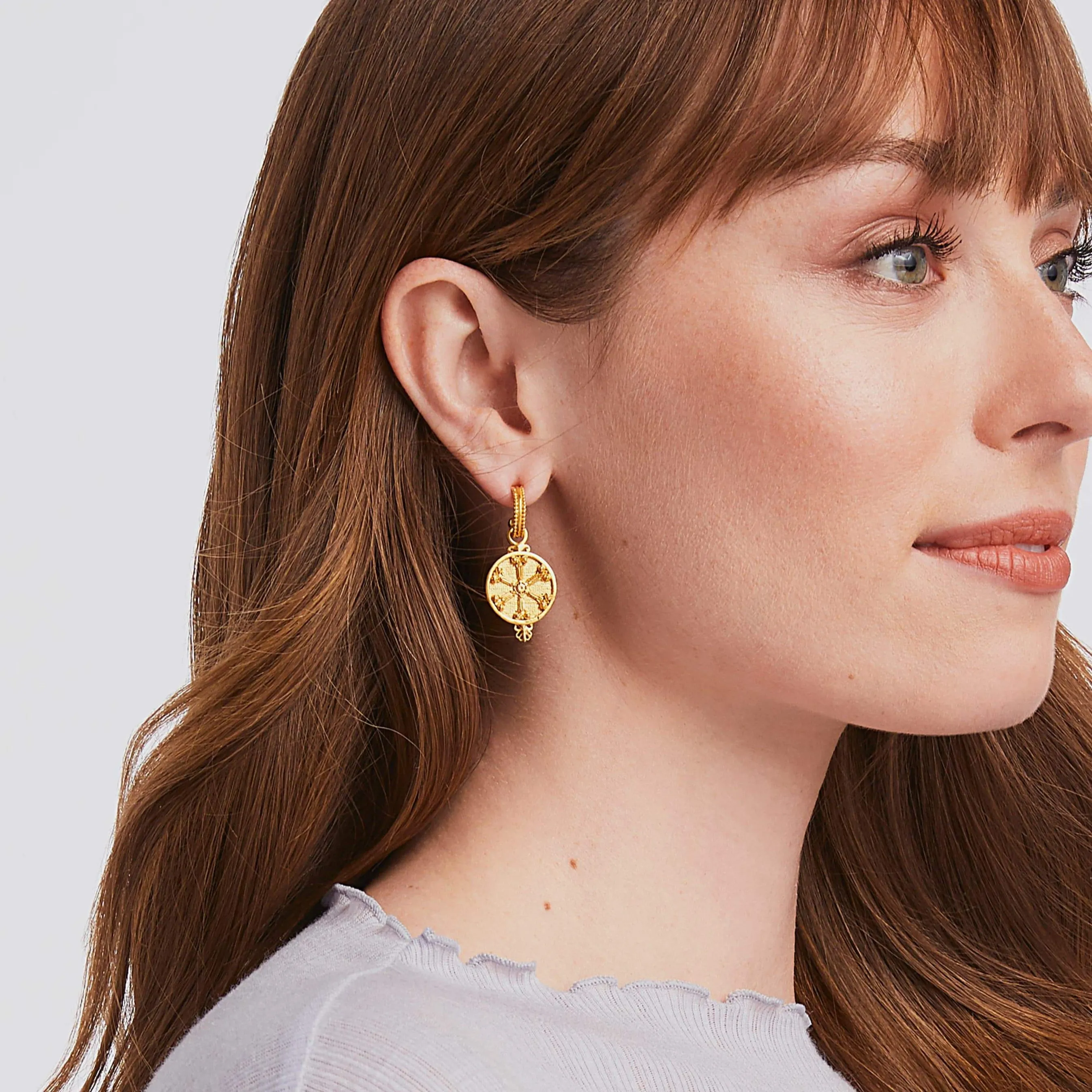 Meridian Hoop & Charm Earring