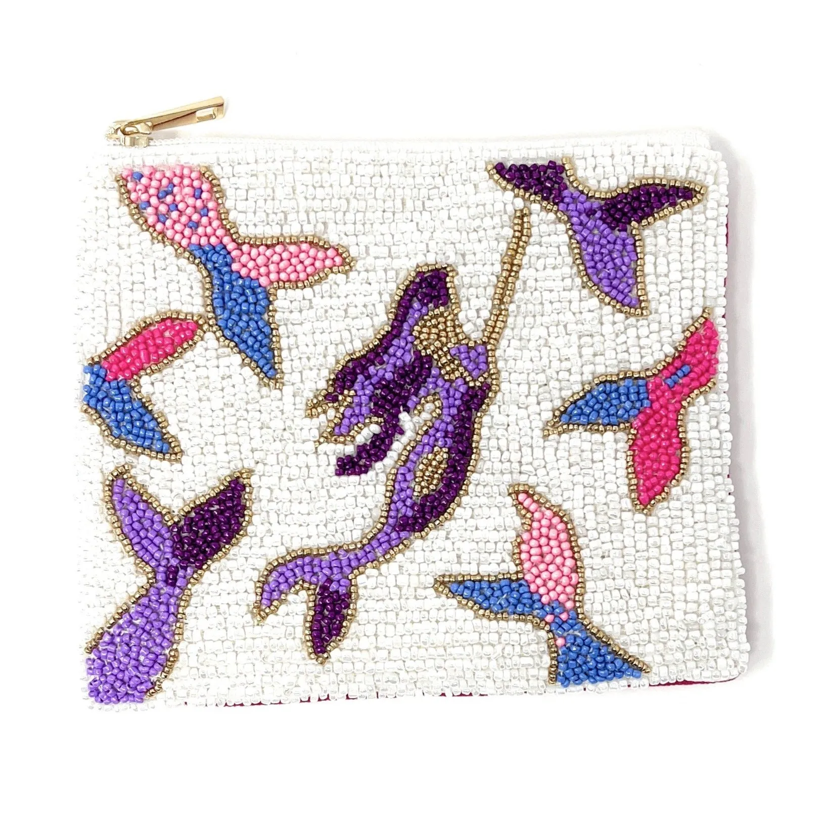 Mermaid Beaded Coin Purse