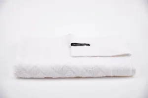 Micro Cotton Set of 2 Hasir Design White