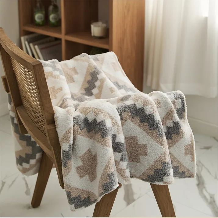 Microfiber Bohemia Throw-B