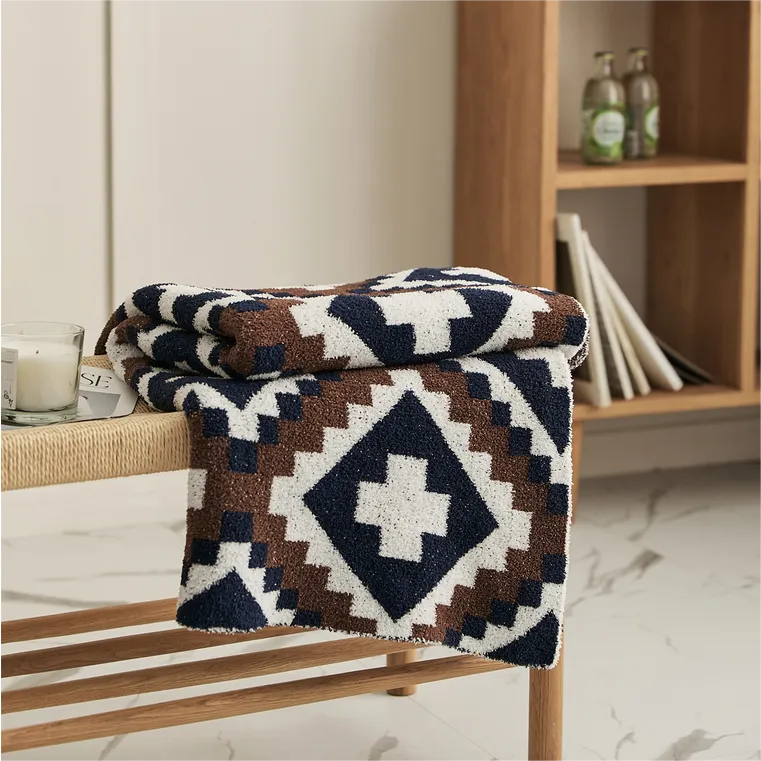 Microfiber Bohemia Throw-B
