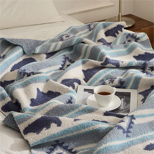Microfiber Polar Bear Throw