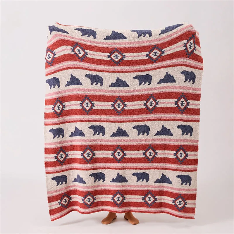 Microfiber Polar Bear Throw