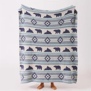 Microfiber Polar Bear Throw