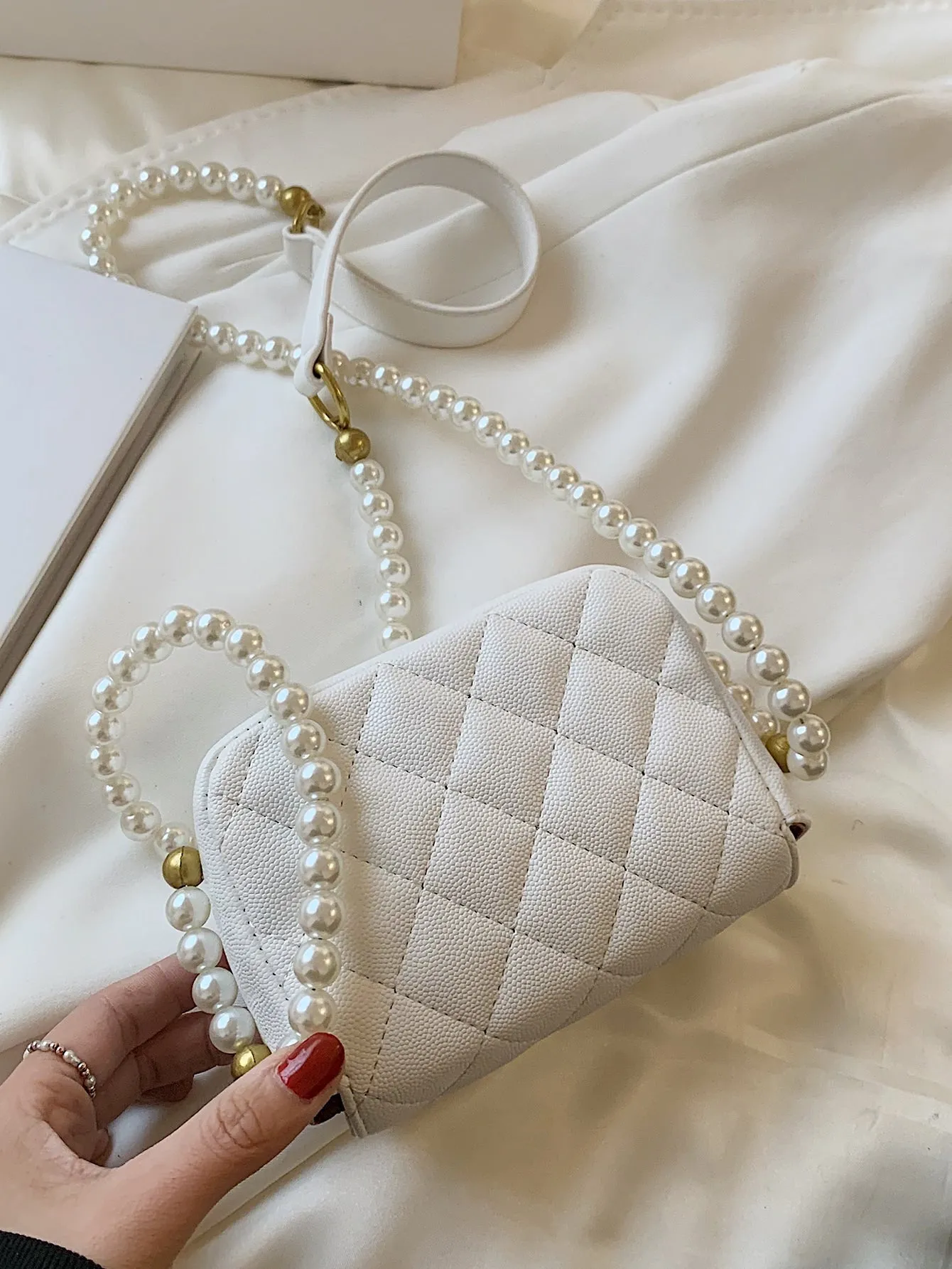 Mini Quilted Crossbody Bag