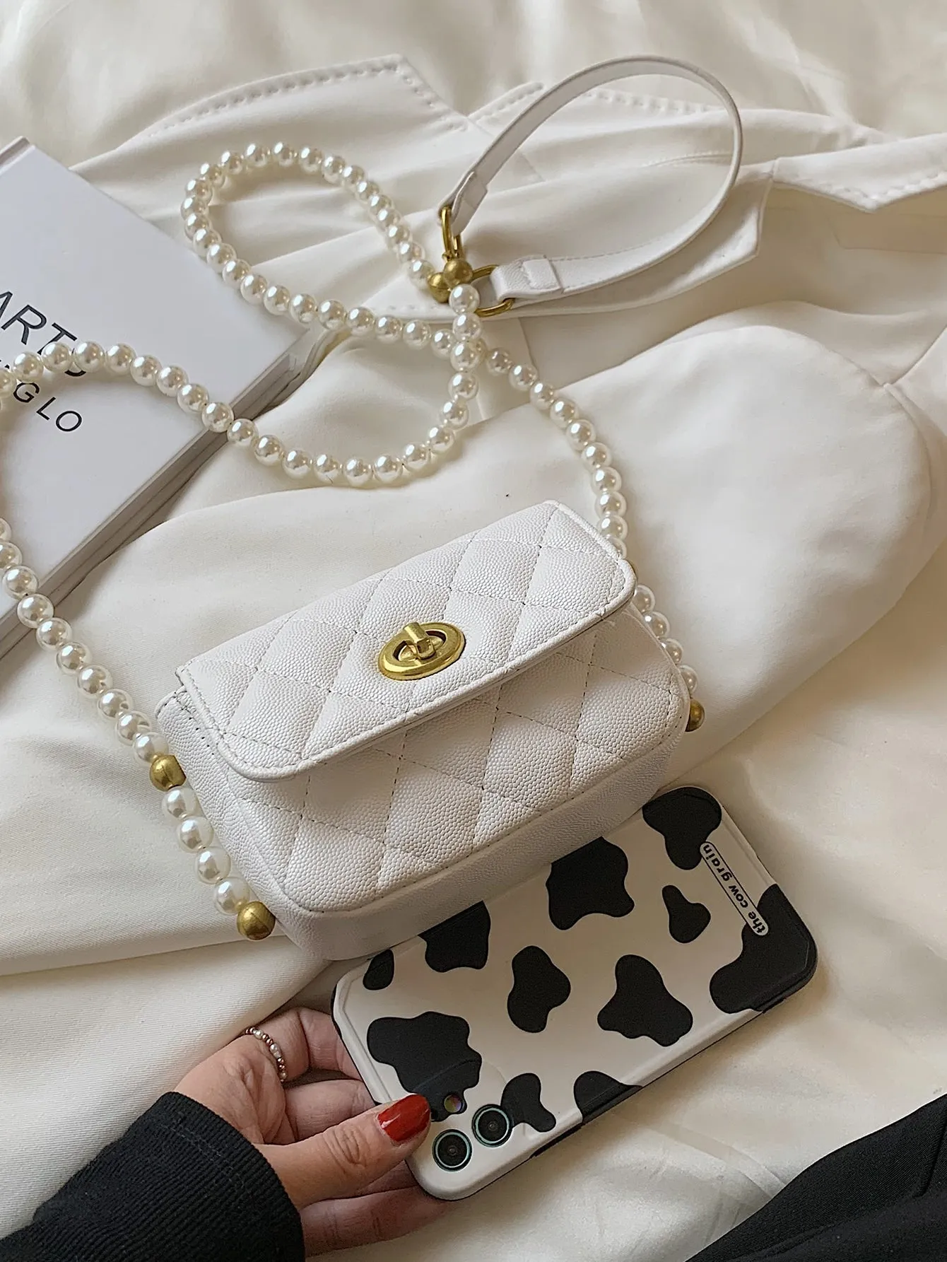 Mini Quilted Crossbody Bag