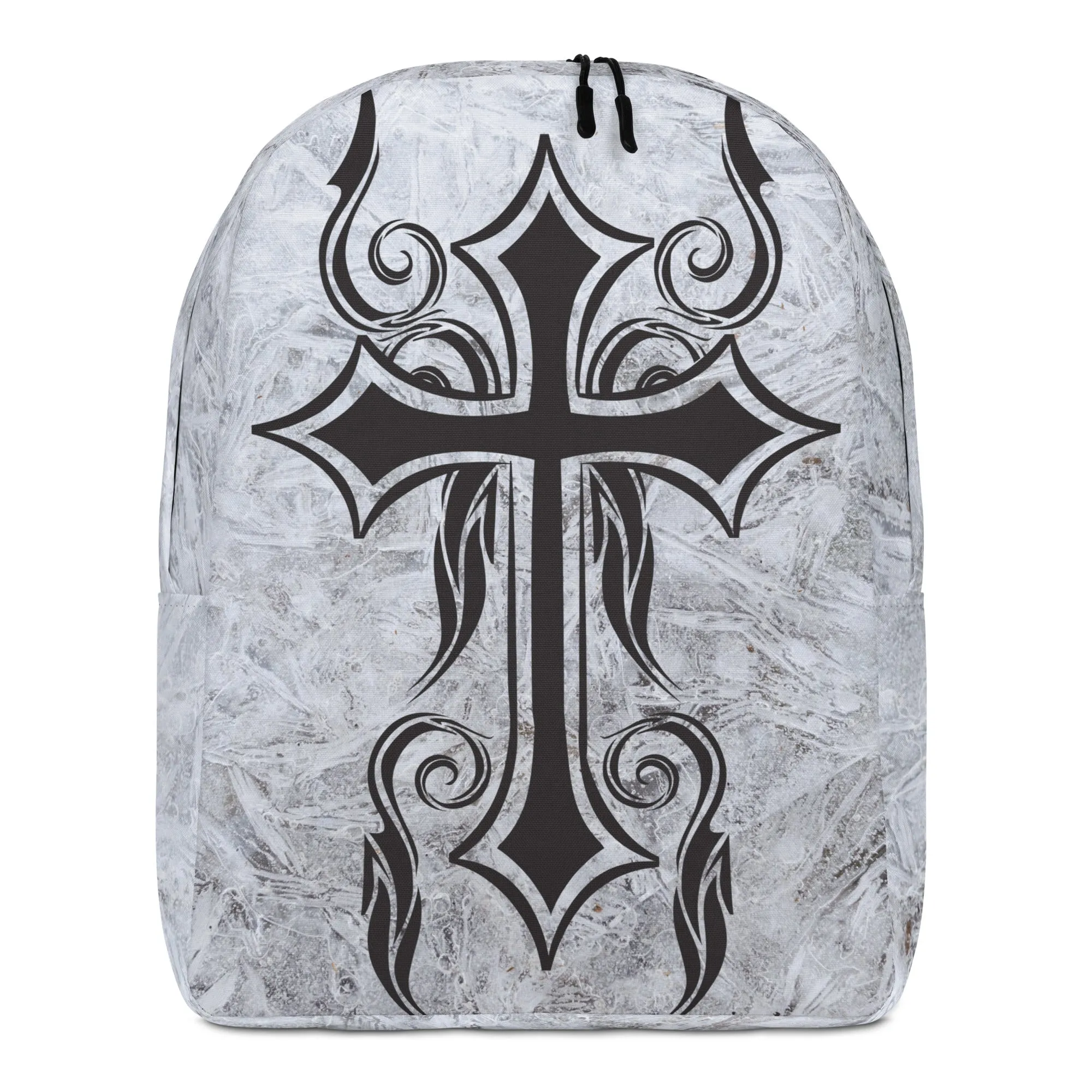Minimalist Backpack Cross Crucifix Design