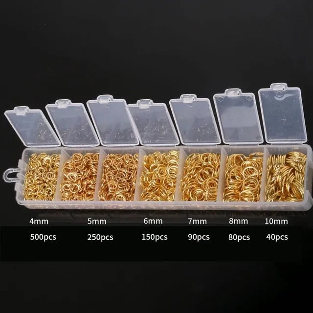 Mixed Jewelry Findings Material Beads