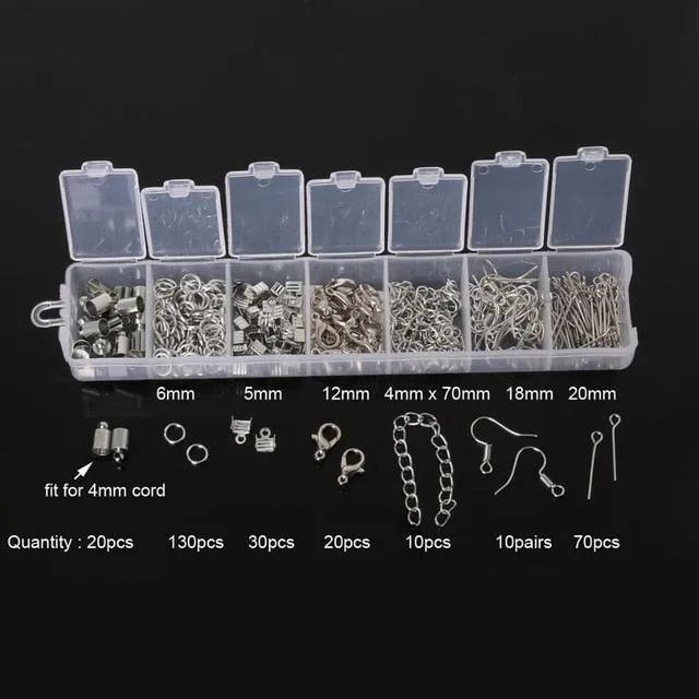 Mixed Jewelry Findings Material Beads