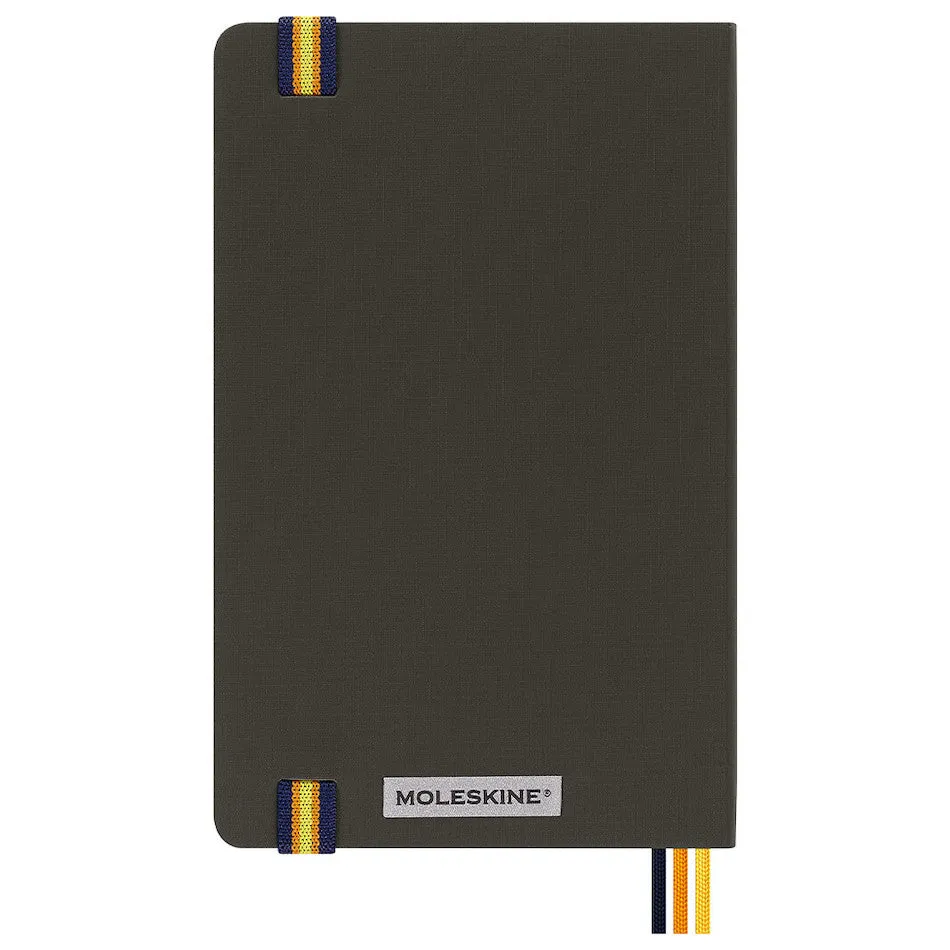 Moleskine K-Way Large Notebook Plain Green