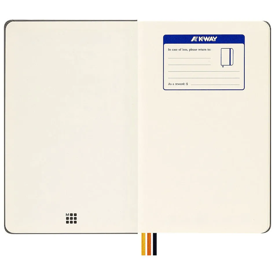 Moleskine K-Way Large Notebook Plain Green