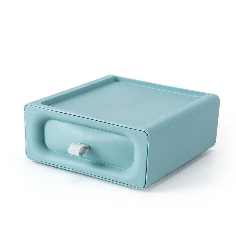 Multi-Layer Cosmetic Organizer Drawer Storage Box