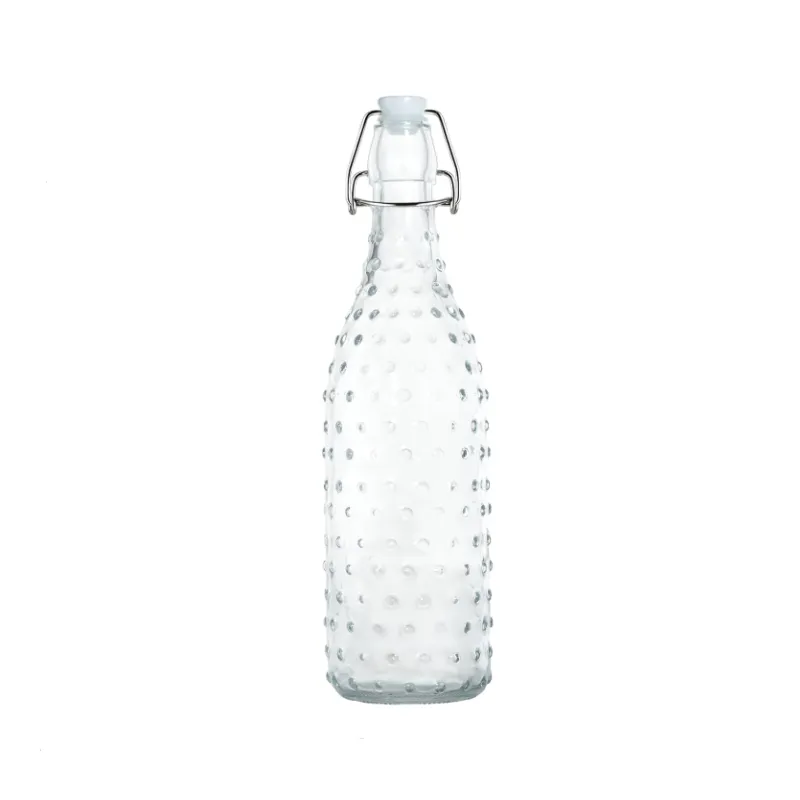 Multipurpose Glass Water Bottle With Airtight Stopper