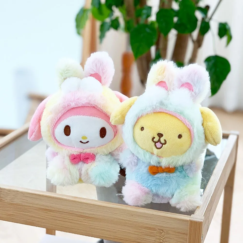 My Melody Rainbow Clip-On Plush