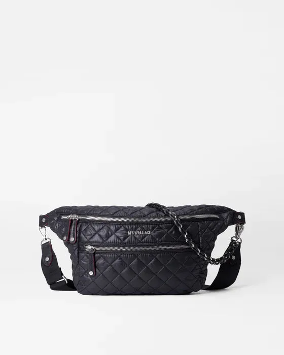 MZ Wallace crossbody sling back bag 1267c1590 black