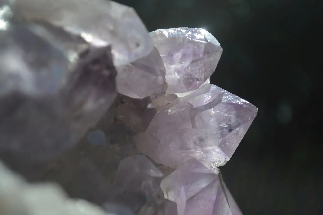 Natural Jacaranda Amethyst Cluster x 1 From Zambia
