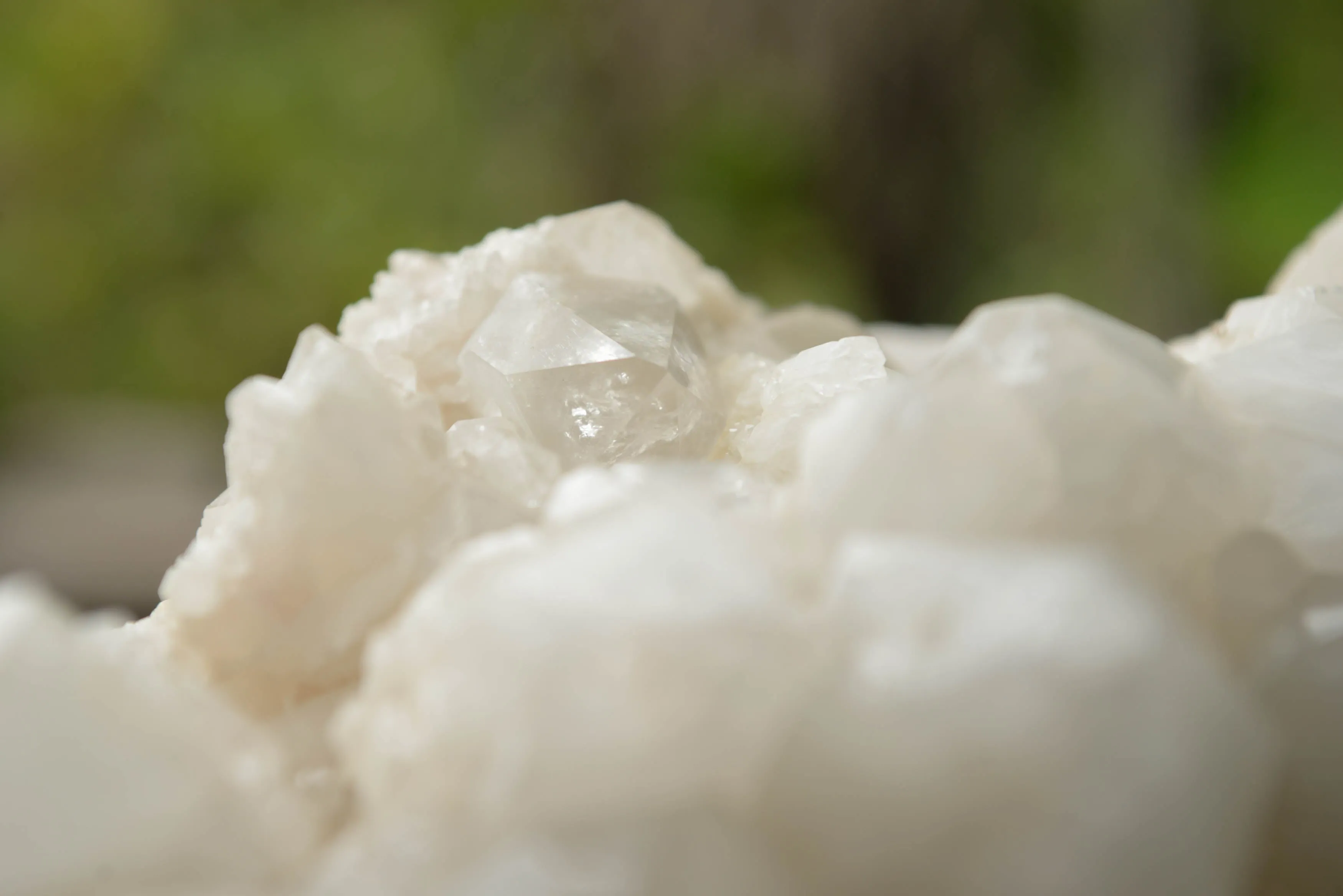 Natural Large White Pineapple Candle Quartz Cluster x 1 From Madagascar