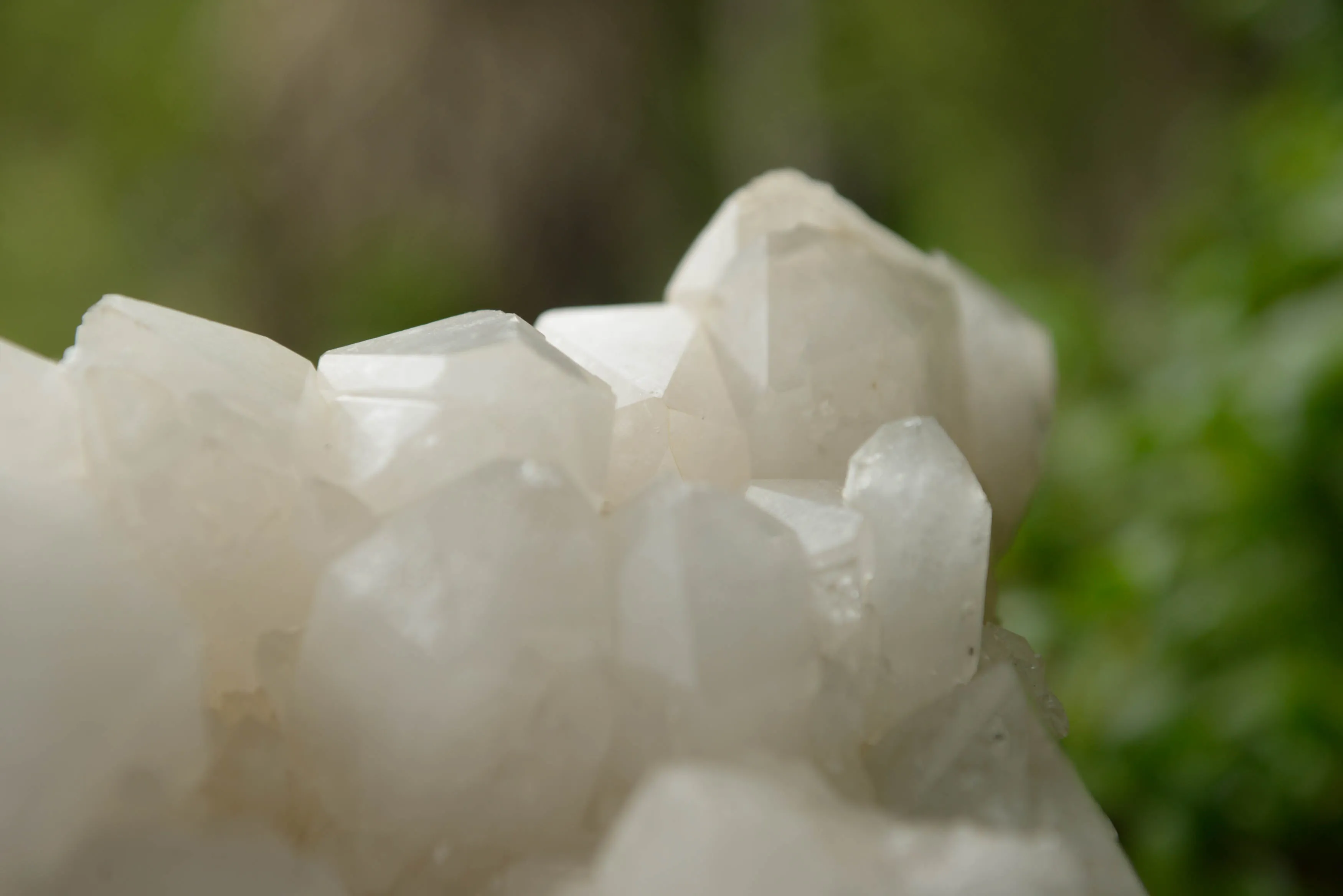 Natural Large White Pineapple Candle Quartz Cluster x 1 From Madagascar