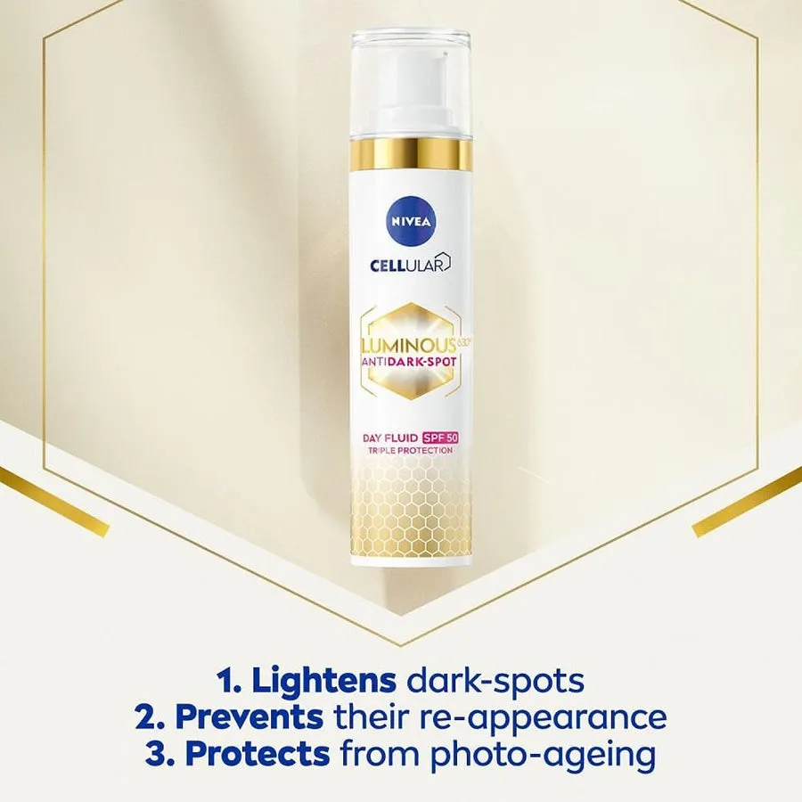 Nivea Cellular Luminous 630 Anti-Dark Spot Day Moisturiser SPF 50 40ml
