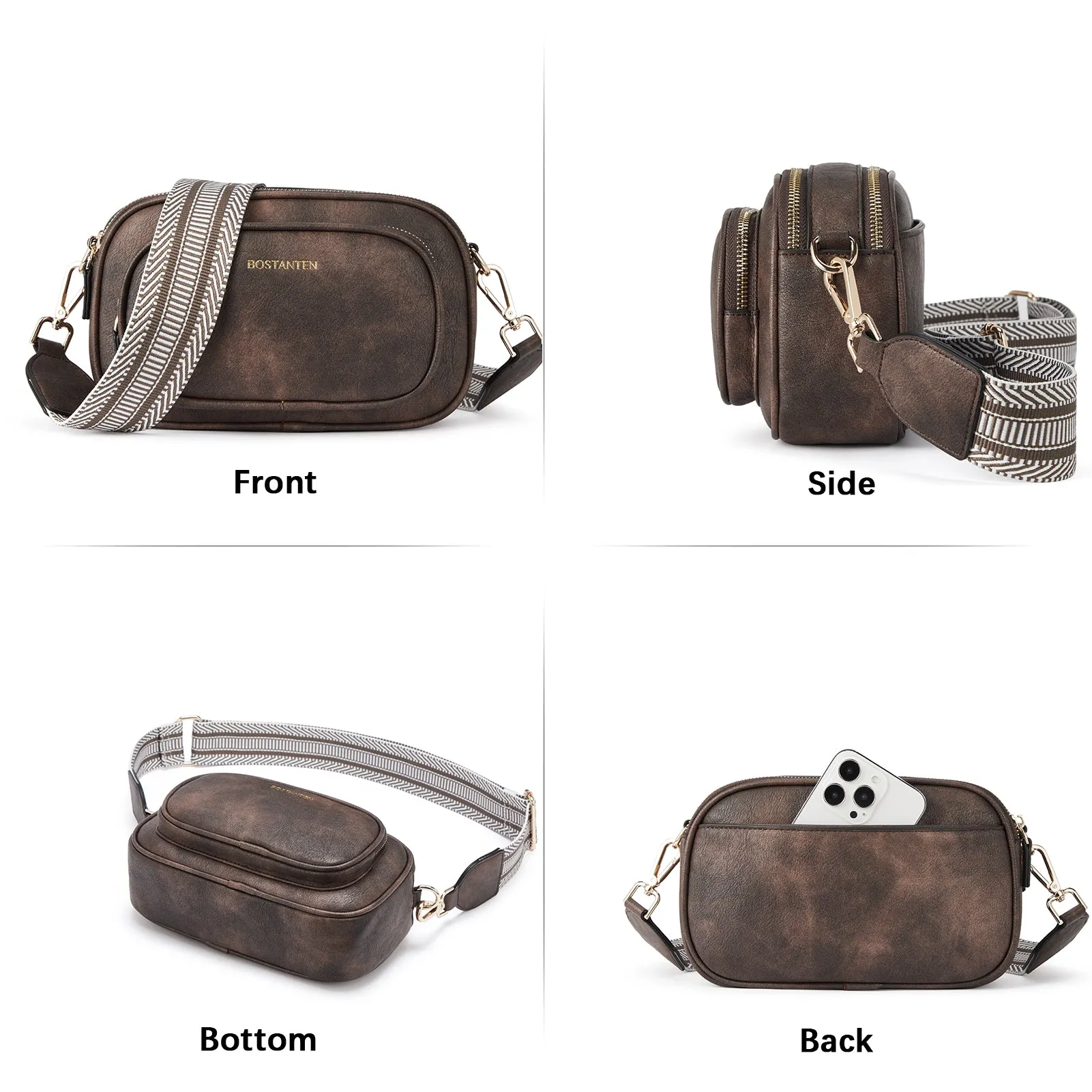 Nola Stay Hands-Free and Organized with a Small Crossbody Purse for Travel