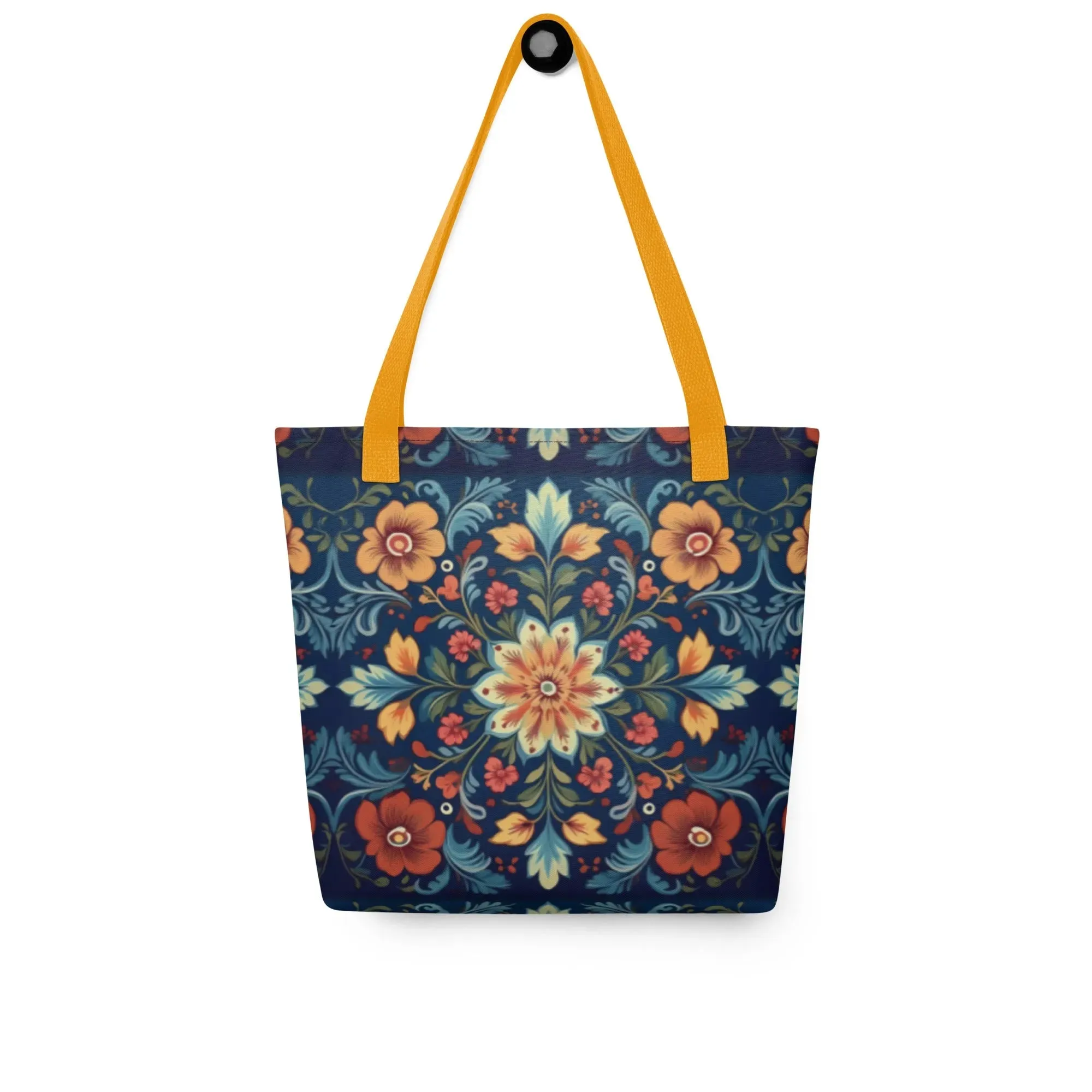 Norwegian Rosemaling Tote Bag