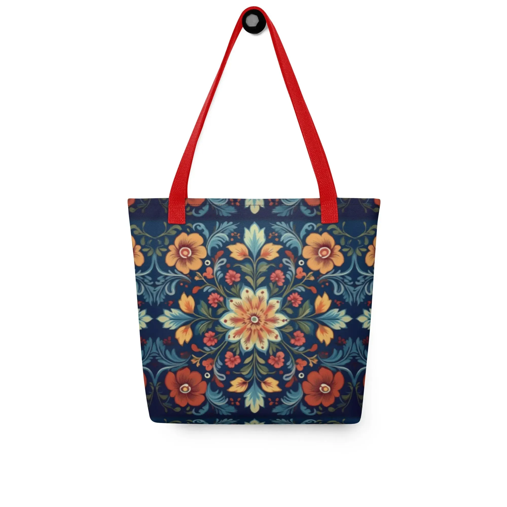 Norwegian Rosemaling Tote Bag