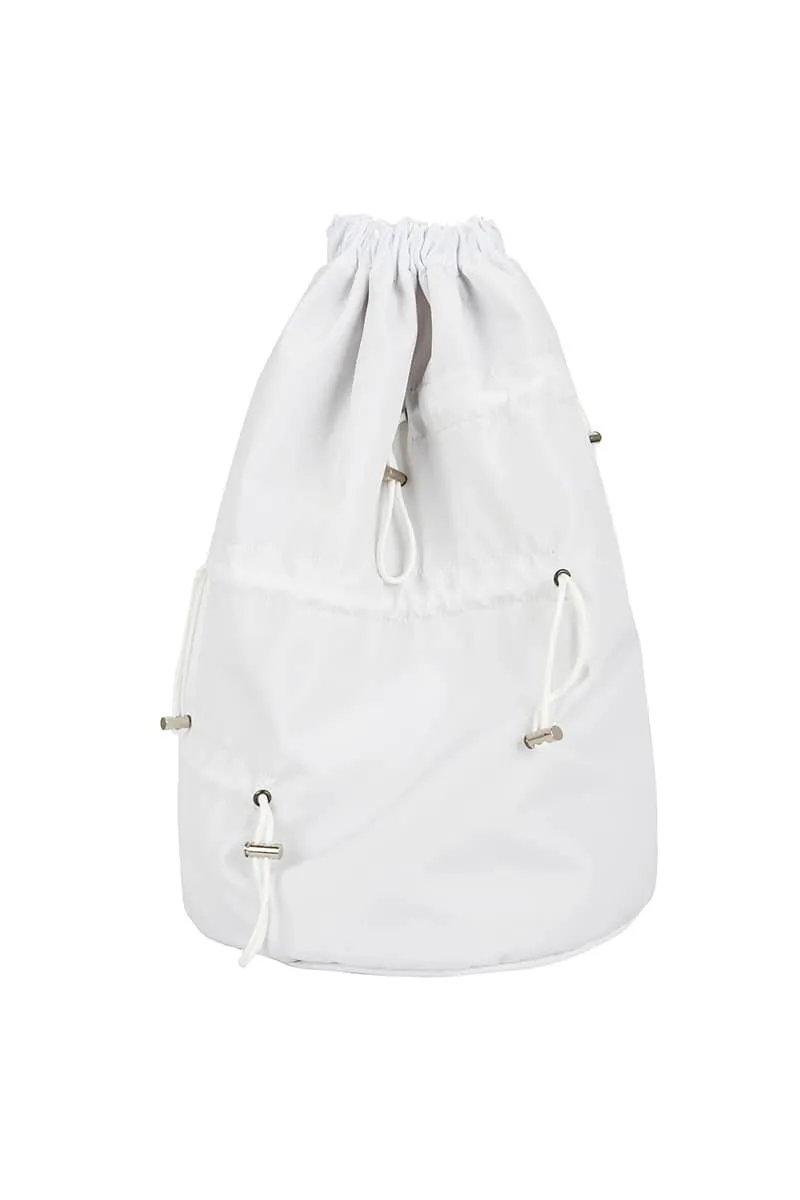 Nylon Drawstring Bucket Bag Crossbody Bag