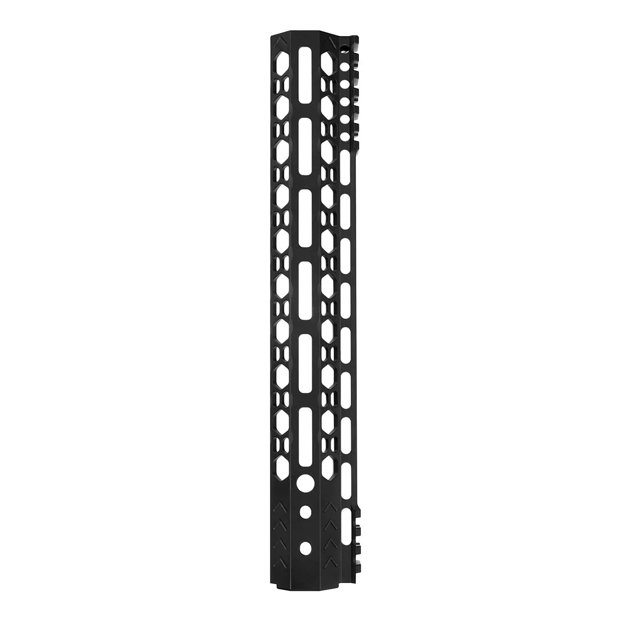 ohhunt AR-15 12" Ultra Light Hex Free Float M-lok Handguard with Steel Barrel Nut