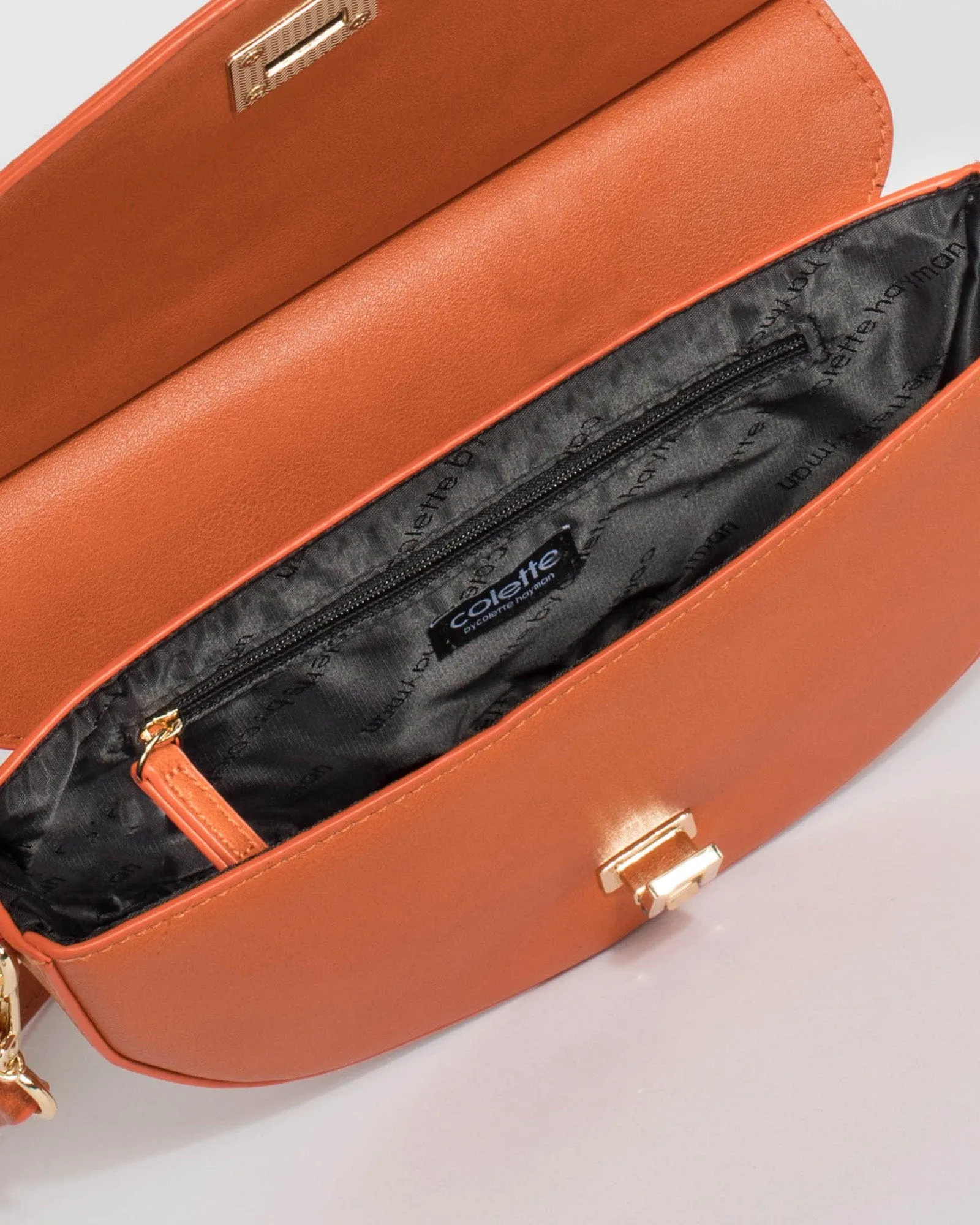 Orange Wynnie Saddle Bag