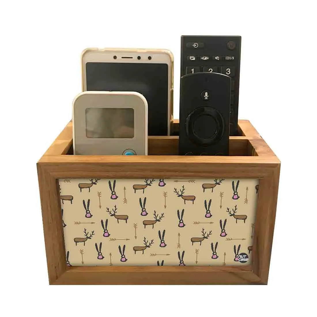 Organizer For TV AC Remotes - Rabbit & Moose