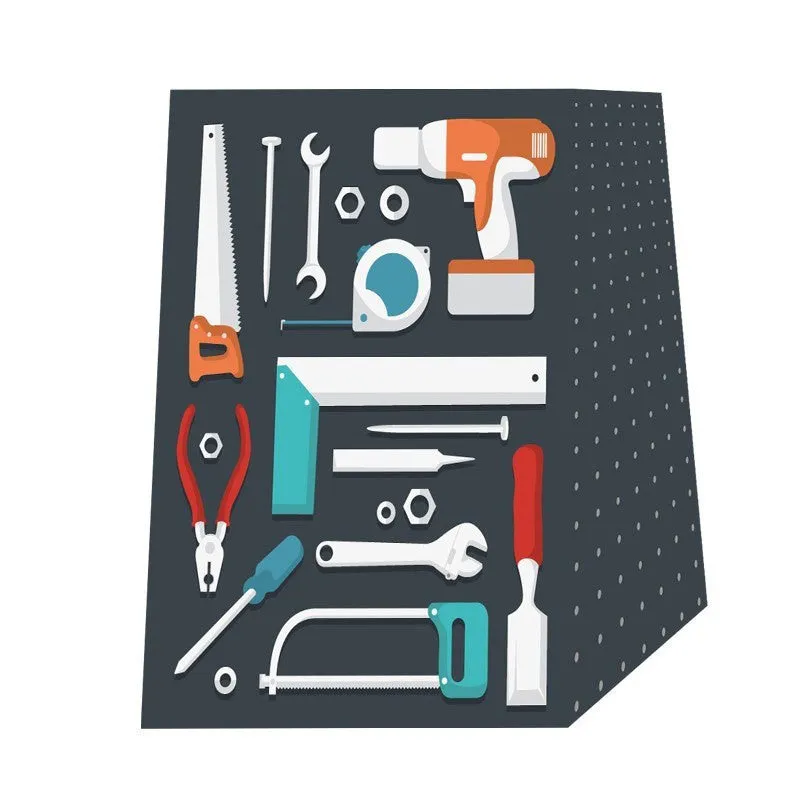 Pack of 6 - Tools Party Gift Bags 14 x 6 x 11cm (Pk6)