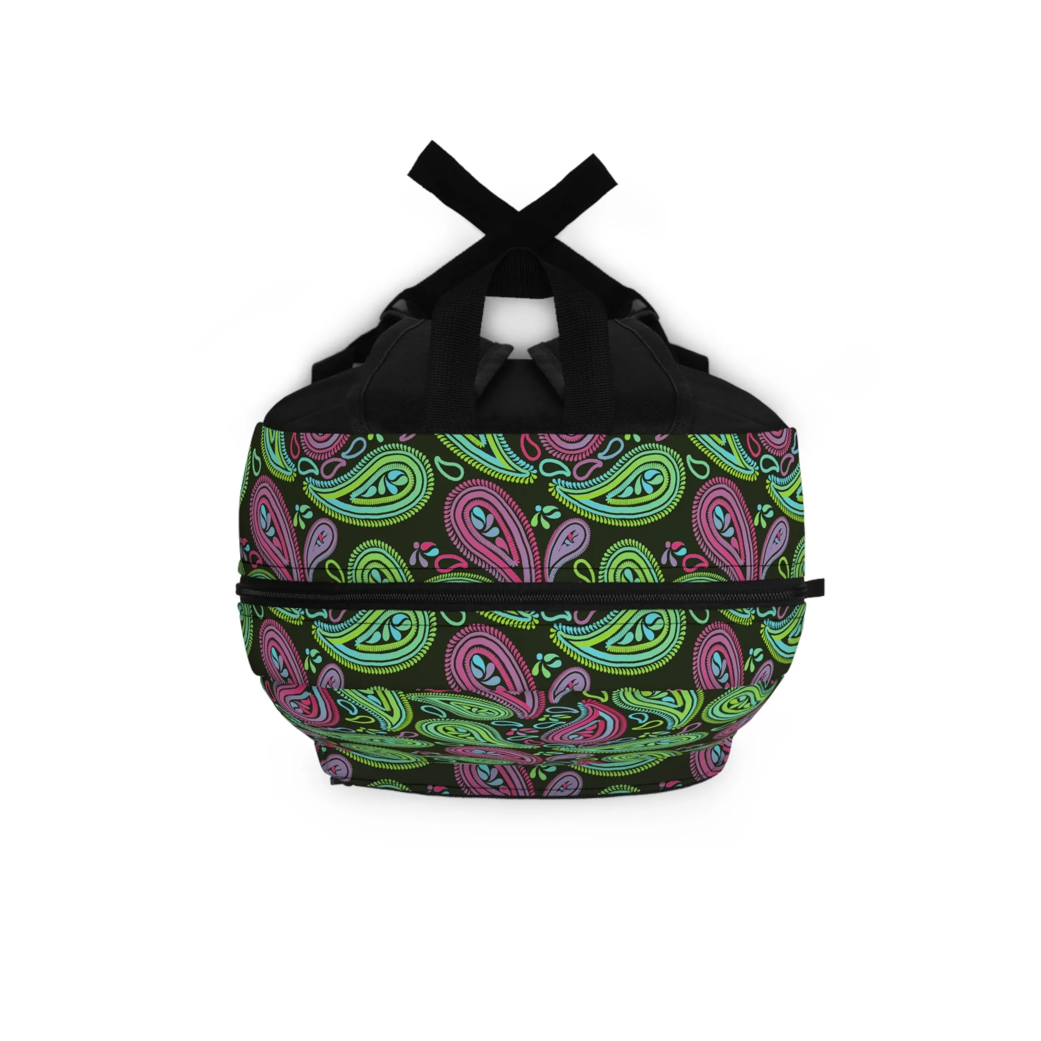 Paisley Monokai School Bag Gardening House Plant Indoor Plant Lover Gift Idea Green Backpack